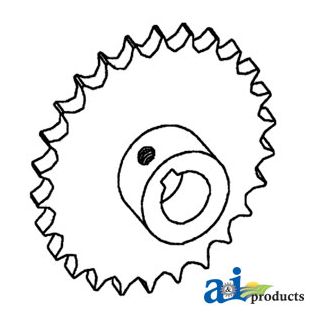 1317412C1 - Sprocket, Grain Elevator Drive