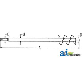 1319710C1 - Auger, Grain Delivery