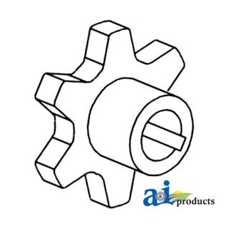 186720C1 - Sprocket, Clean/ Tailings Elevator