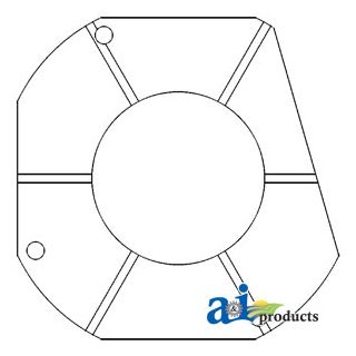 1867425M1 - Cover, Plate Carrier Front