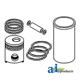 3802565 - Kit, Piston; 1.00 Mm .040"