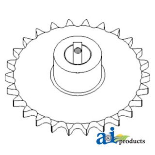 86999492 - Sprocket, Bubble Up Auger; Driven