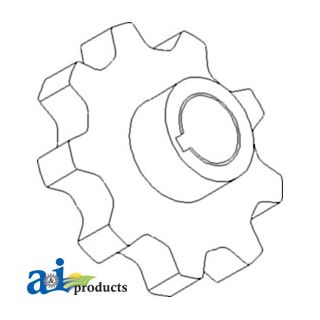 87283438 - Sprocket, Elevator Head Drive