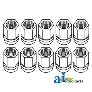 933602R1 - Nut, Rear Wheel (10 pack)