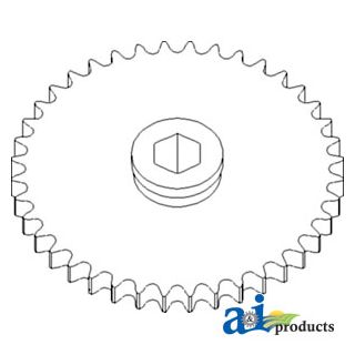 AH148573 - Sprocket, Chain, Cutting Platform