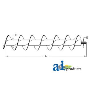 AH226067 - Auger, Horizontal Unloading
