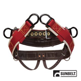 B1AB0801035M - Saddle, Weaver, 4-Dee Extra Wide Back, 1 Neoprene Straps, Me