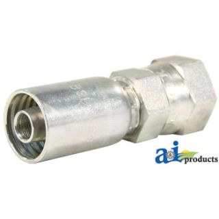 F-BSPX-08-10 - (HC-F-BSPX) Female BSP Parallel Pipe - Swivel - St