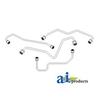 FPL2200 - Injection Line Set, #4 Cylinder