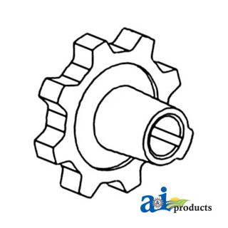 H108576 - Sprocket, Clean Grain/ Return Grain Elevator