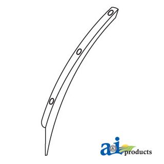 H150401 - Deflector; Straw Chopper, Rh. Deep, Wide Spread