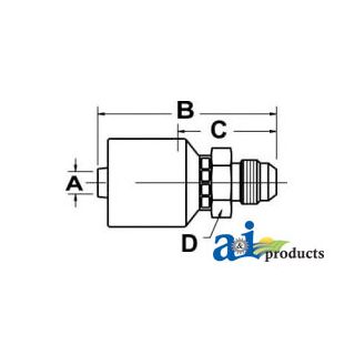 MJ-16-16-W - (HW-MJ) Male JIC 37