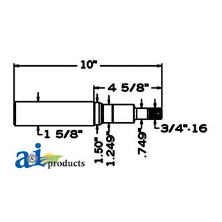 SP1650 - Spindle F/ Hs150045 & Hs16505s55