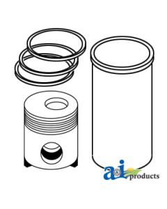 RE65966 - Piston Liner Kit 	